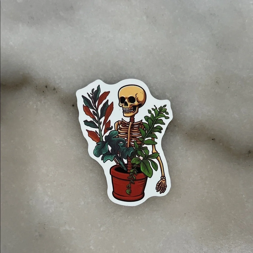 Colorful Skeleton Sticker Set - Picture 6 of 8